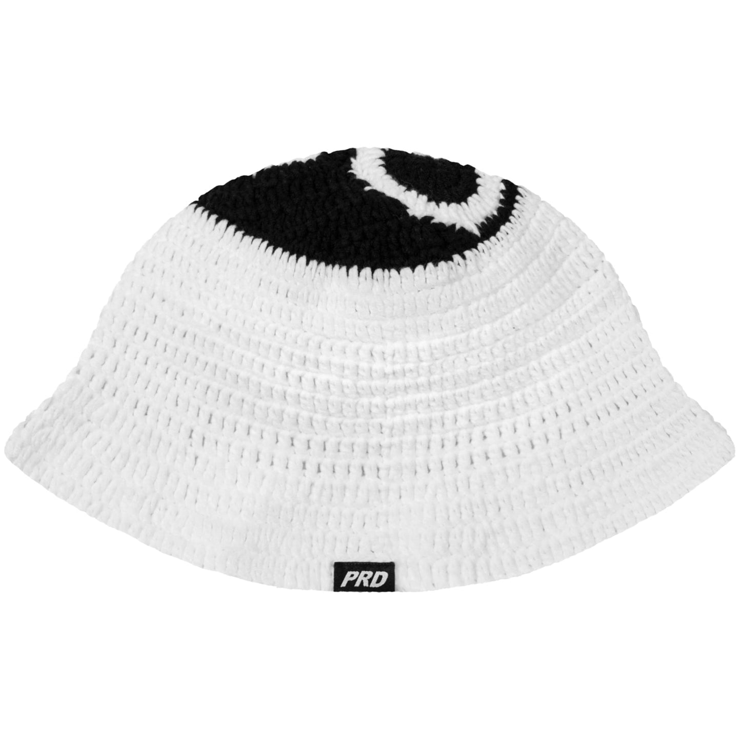 YIN YANG KNITTED BUCKET HAT