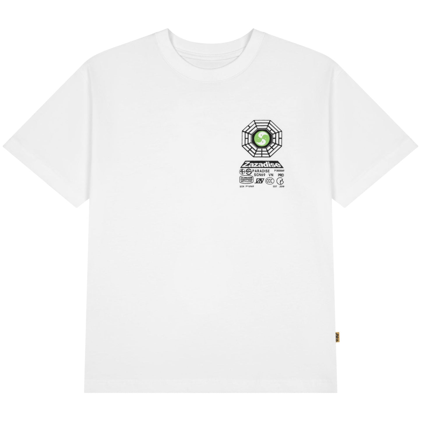 ZAZADISE POT TEE (WHITE)