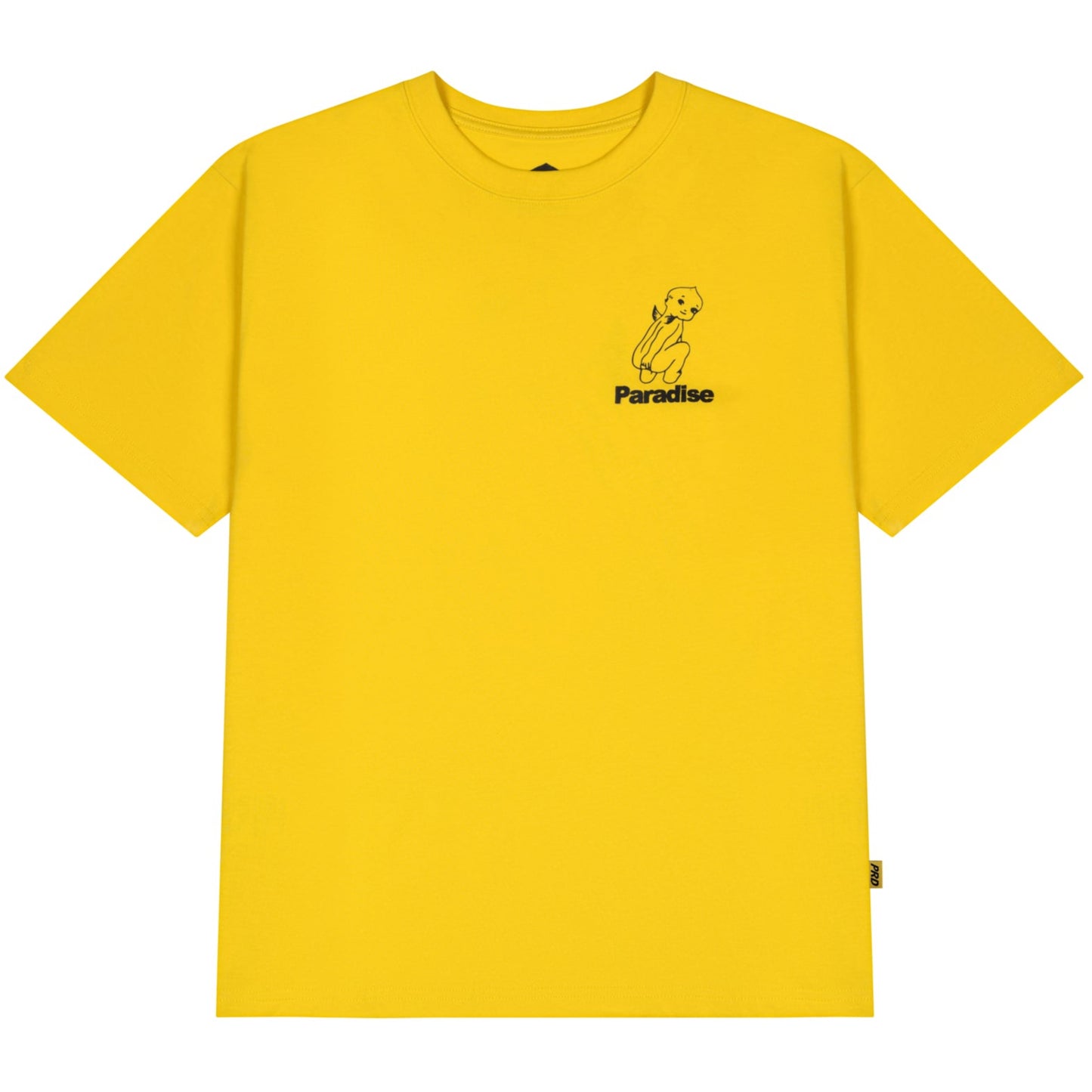 BAD ANGEL BABY TEE (YELLOW)