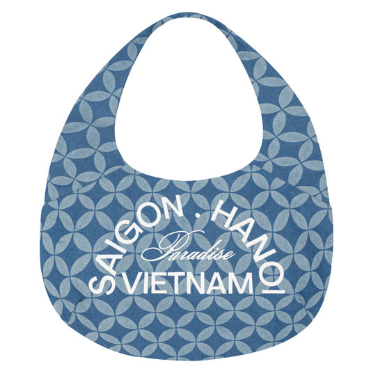 COIN CROISSANT BAG (DENIM)
