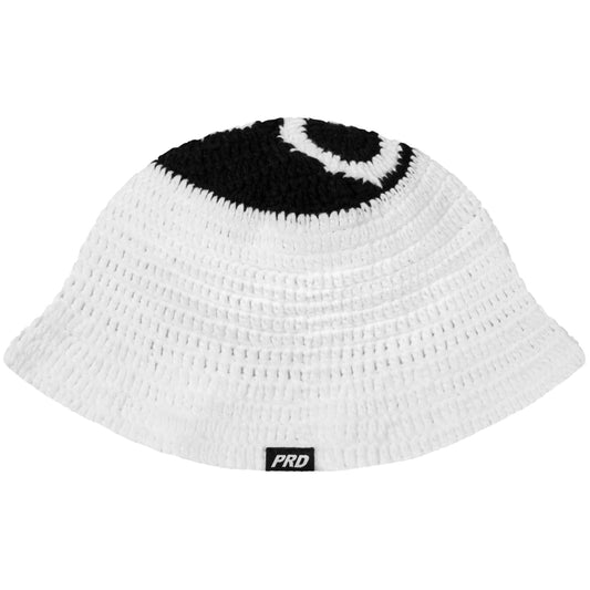 YIN YANG KNITTED BUCKET HAT