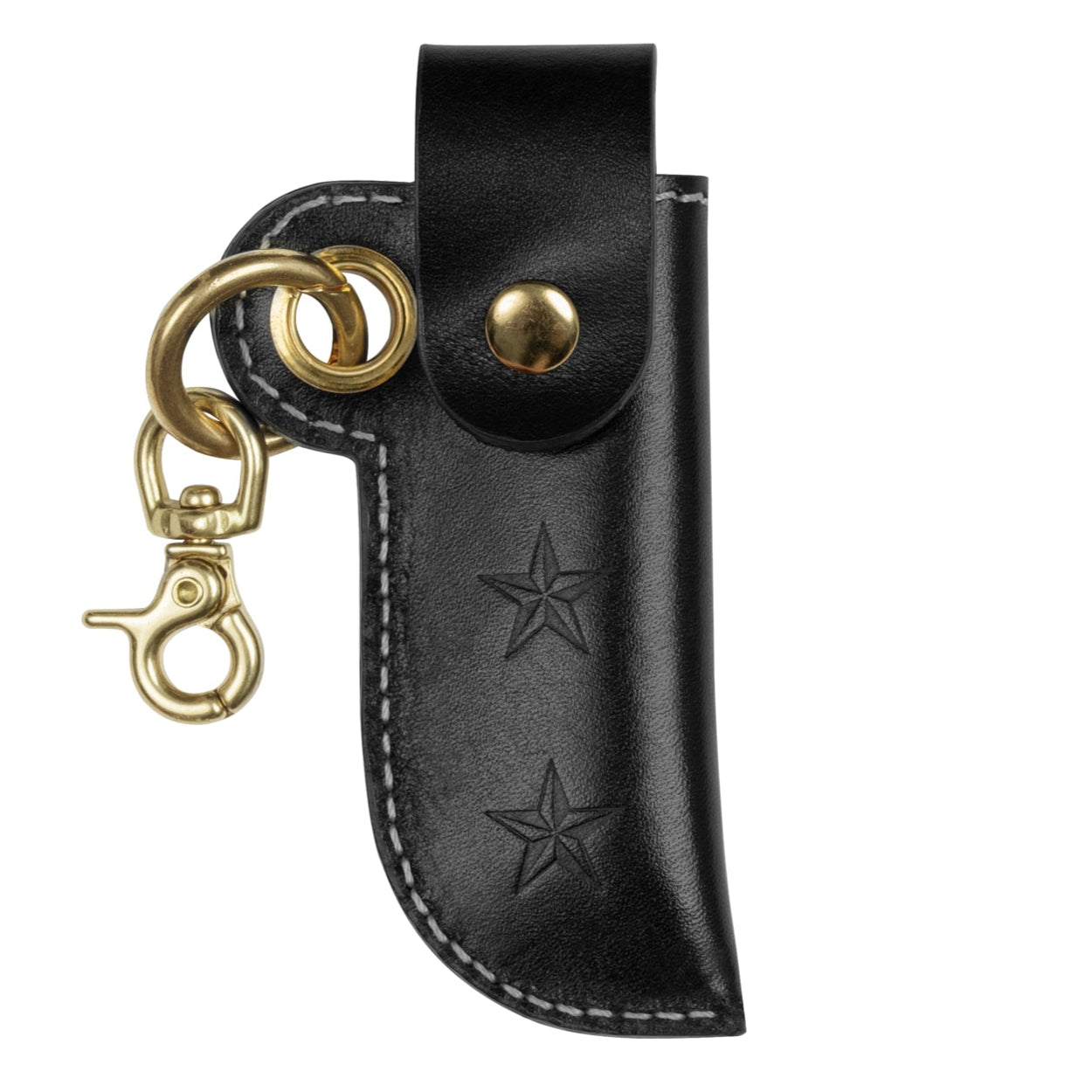UNO STAR LEATHER LIGHTER COVER (BLACK)