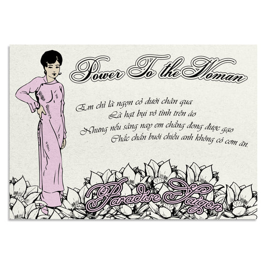 POWER TO THE WOMEN POSTCARD